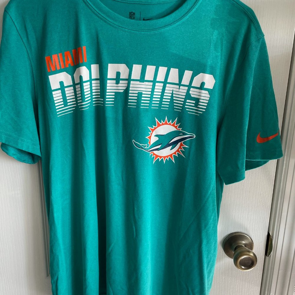 miami dolphins dri fit shirt